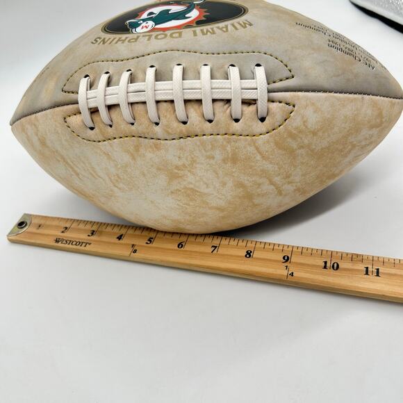 Miami Dolphins NFL Super Bowl Champions Limited Edition‎ Football Souvenir - Picture 7 of 10